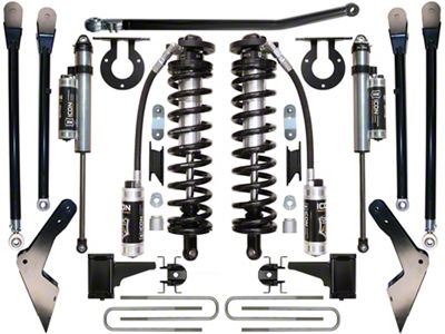 ICON Vehicle Dynamics 4 to 5.50-Inch Coil-Over Conversion Lift System; Stage 4 (08-10 4WD 6.4L Powerstroke F-250 Super Duty)