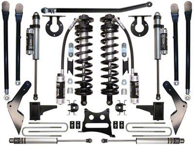 ICON Vehicle Dynamics 4 to 5.50-Inch Coil-Over Conversion Lift System; Stage 5 (08-10 4WD 6.4L Powerstroke F-250 Super Duty)