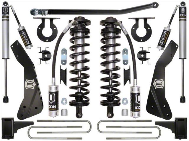 ICON Vehicle Dynamics 4 to 5.50-Inch Coil-Over Conversion System; Stage 1 (11-16 6.7L Powerstroke F-250 Super Duty)