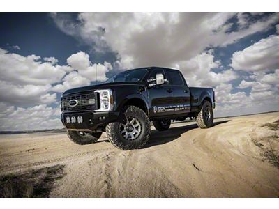 ICON Vehicle Dynamics 4 to 5.50-Inch Coil-Over Conversion Suspension Lift System with Leaf Spring Expansion Packs; Stage 1 (2023 4WD F-250 Super Duty)