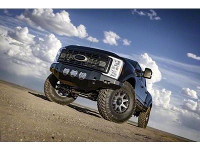 ICON Vehicle Dynamics 4 to 5.50-Inch Coil-Over Conversion Suspension Lift System with Leaf Spring Expansion Packs; Stage 7 (2023 4WD F-250 Super Duty)