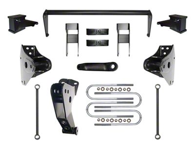 ICON Vehicle Dynamics 4.50-Inch Hanger and Block Suspension Lift System with Bash Bar (00-04 4WD F-250 Super Duty)