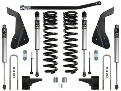 ICON Vehicle Dynamics 4.50-Inch Suspension Lift System; Stage 1 (05-07 4WD 6.0L Powerstroke F-250 Super Duty w/ Automatic Transmission)