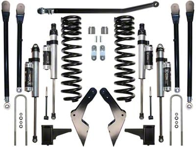 ICON Vehicle Dynamics 4.50-Inch Suspension Lift System; Stage 4 (05-07 4WD 6.0L Powerstroke F-250 Super Duty w/ Automatic Transmission)