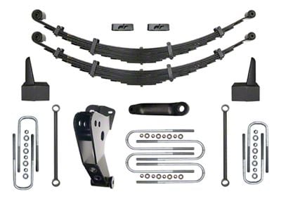 ICON Vehicle Dynamics 6-Inch Leaf Spring and Block Suspension Lift System (00-04 4WD 6.0L/7.3L Powerstroke F-250 Super Duty)