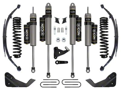 ICON Vehicle Dynamics 7-Inch Suspension Lift System; Stage 4 (05-07 4WD F-250 Super Duty)