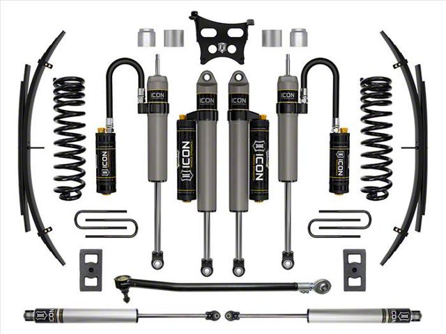 ICON Vehicle Dynamics 2.50-Inch Suspension Lift System with Expansion Pack; Stage 5 (23-24 4WD 6.7L Powerstroke F-350 Super Duty SRW)