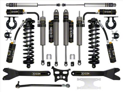 ICON Vehicle Dynamics 2.50 to 3-Inch Coil-Over Conversion System with Radius Arms; Stage 5 (23-24 F-350 Super Duty)