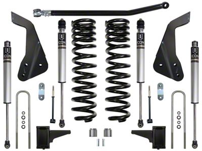 ICON Vehicle Dynamics 4.50-Inch Suspension Lift System; Stage 1 (05-07 4WD 6.0L Powerstroke F-350 Super Duty w/ Automatic Transmission)