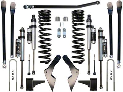 ICON Vehicle Dynamics 4.50-Inch Suspension Lift System; Stage 4 (05-07 4WD 6.0L Powerstroke F-350 Super Duty w/ Automatic Transmission)