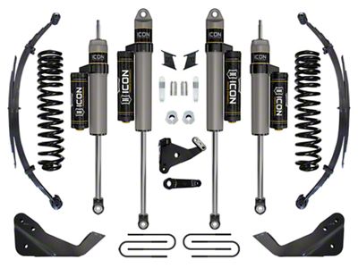 ICON Vehicle Dynamics 7-Inch Suspension Lift System; Stage 4 (05-07 4WD F-350 Super Duty)