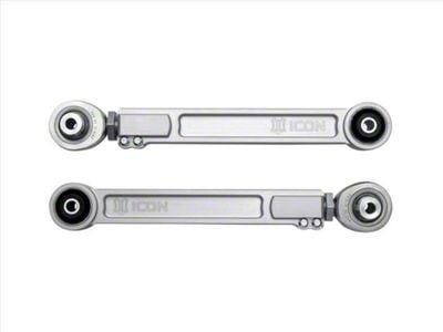 ICON Vehicle Dynamics Billet Rear Adjustable Upper Links for 0 to 3-Inch Lift (19-25 RAM 1500, Excluding Rebel, RHO & TRX)