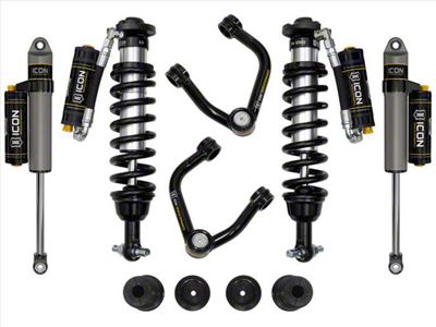 ICON Vehicle Dynamics 0 to 3.50-Inch Suspension Lift System with Tubular Upper Control Arms; Stage 5 (19-21 Ranger w/ Factory Aluminum Knuckles)