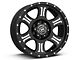 ICON Alloys Shield Satin Black Machined 6-Lug Wheel; 17x8.5; 6mm Offset (04-08 F-150)