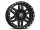 ICON Alloys Six Speed Satin Black 6-Lug Wheel; 17x8.5; 0mm Offset (07-13 Silverado 1500)