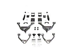 IHC Suspension Lowering Kit; 4-Inch Front / 6-Inch Rear (07-16 Sierra 1500 Extended Cab, Crew Cab w/ Stock Cast Steel Control Arms)