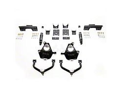 IHC Suspension Lowering Kit with Bolt-On C-Notch; 3-Inch Front / 5-Inch Rear (99-06 4WD Sierra 1500)