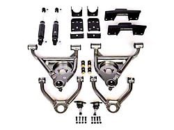 IHC Suspension Lowering Kit with Bolt-On C-Notch; 4-Inch Front / 6-Inch Rear (99-06 2WD Sierra 1500)