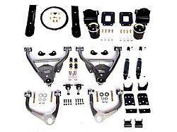 IHC Suspension Lowering Kit with Helper Bags; 4-Inch Front / 6-Inch Rear (19-24 2WD Sierra 1500 Regular Cab)