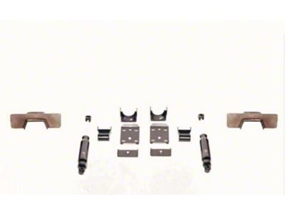 IHC Suspension Lowering Kit with Weld-On C-Notch; 5-Inch Rear (99-06 Sierra 1500)
