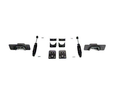 IHC Suspension Lowering Kit with Weld-On C-Notch; 7-Inch Rear (07-18 Sierra 1500 Extended/Double Cab, Crew Cab)