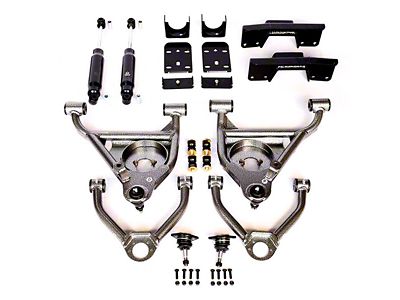 IHC Suspension Lowering Kit; 4-Inch Front / 6-Inch Rear (99-06 2WD Silverado 1500)