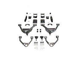 IHC Suspension Lowering Kit; 4-Inch Front / 6-Inch Rear (07-16 Silverado 1500 Extended Cab, Crew Cab w/ Stock Cast Steel Control Arms)