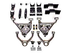 IHC Suspension Lowering Kit with Bolt-On C-Notch; 5-Inch Front / 7-Inch Rear (99-06 2WD Silverado 1500)