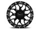 Impact Wheels 813 Gloss Black Milled 6-Lug Wheel; 20x12; -44mm Offset (04-08 F-150)