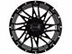 Impact Wheels 814 Gloss Black Milled 6-Lug Wheel; 18x9; -12mm Offset (04-08 F-150)