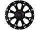Impact Wheels 818 Gloss Black Milled 6-Lug Wheel; 20x10; -12mm Offset (04-08 F-150)