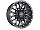Impact Wheels 819 Matte Black Milled 6-Lug Wheel; 17x9; 0mm Offset (04-08 F-150)