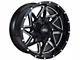 Impact Wheels 821 Gloss Black Milled 6-Lug Wheel; 20x10; -12mm Offset (04-08 F-150)