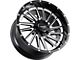 Impact Wheels 903 Gloss Black Milled 6-Lug Wheel; 20x10; -12mm Offset (04-08 F-150)