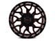 Impact Wheels 813 Gloss Black and Red Milled 6-Lug Wheel; 20x10; -12mm Offset (07-13 Sierra 1500)