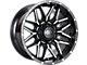 Impact Wheels 819 Gloss Black Milled 6-Lug Wheel; 18x9; 0mm Offset (07-13 Sierra 1500)