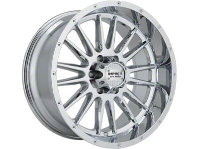 Impact Wheels 833 Chrome 6-Lug Wheel; 20x10; -12mm Offset (07-13 Sierra 1500)