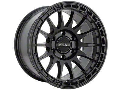 Impact Wheels 8815 Satin Black 6-Lug Wheel; 17x9; 0mm Offset (07-13 Sierra 1500)