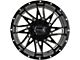 Impact Wheels 814 Gloss Black Milled 6-Lug Wheel; 20x10; -12mm Offset (07-13 Silverado 1500)
