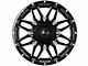 Impact Wheels 819 Gloss Black Milled 6-Lug Wheel; 17x9; 0mm Offset (07-13 Silverado 1500)