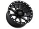 Impact Wheels 882 Satin Black 6-Lug Wheel; 17x9; 0mm Offset (07-13 Silverado 1500)