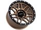 Impact Wheels 883 Bronze with Black Bead 6-Lug Wheel; 17x9; 0mm Offset (07-13 Silverado 1500)