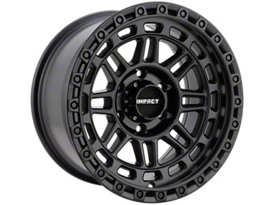 Impact Wheels 8806 Satin Black 6-Lug Wheel; 17x9; 0mm Offset (07-14 Tahoe)