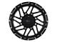 Impact Wheels 808 Gloss Black Milled 6-Lug Wheel; 20x10; -12mm Offset (09-14 F-150)