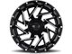 Impact Wheels 809 Gloss Black Milled 6-Lug Wheel; 20x10; -12mm Offset (09-14 F-150)