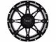 Impact Wheels 810 Gloss Black Milled 6-Lug Wheel; 17x9; 0mm Offset (09-14 F-150)