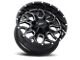 Impact Wheels 813 Gloss Black Milled 6-Lug Wheel; 20x12; -44mm Offset (09-14 F-150)