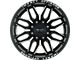 Impact Wheels 819 Gloss Black Milled 8-Lug Wheel; 20x10; -19mm Offset (11-16 F-250 Super Duty)