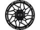 Impact Wheels 829 Gloss Black Milled 8-Lug Wheel; 20x10; -19mm Offset (11-16 F-250 Super Duty)