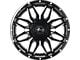 Impact Wheels 819 Gloss Black Milled 6-Lug Wheel; 20x9; 0mm Offset (14-18 Silverado 1500)